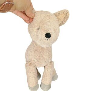 Lambs & Ivy Beige‎ Fawn Plush Deer Toy 10" For Baby Soft Polyester Material
